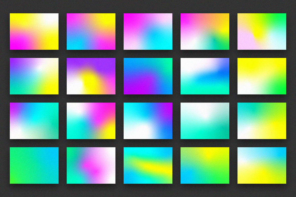 20 Ionic Gradients Set. Vol 1, a Texture Graphic by le-genda (Photo 3 of 11)
