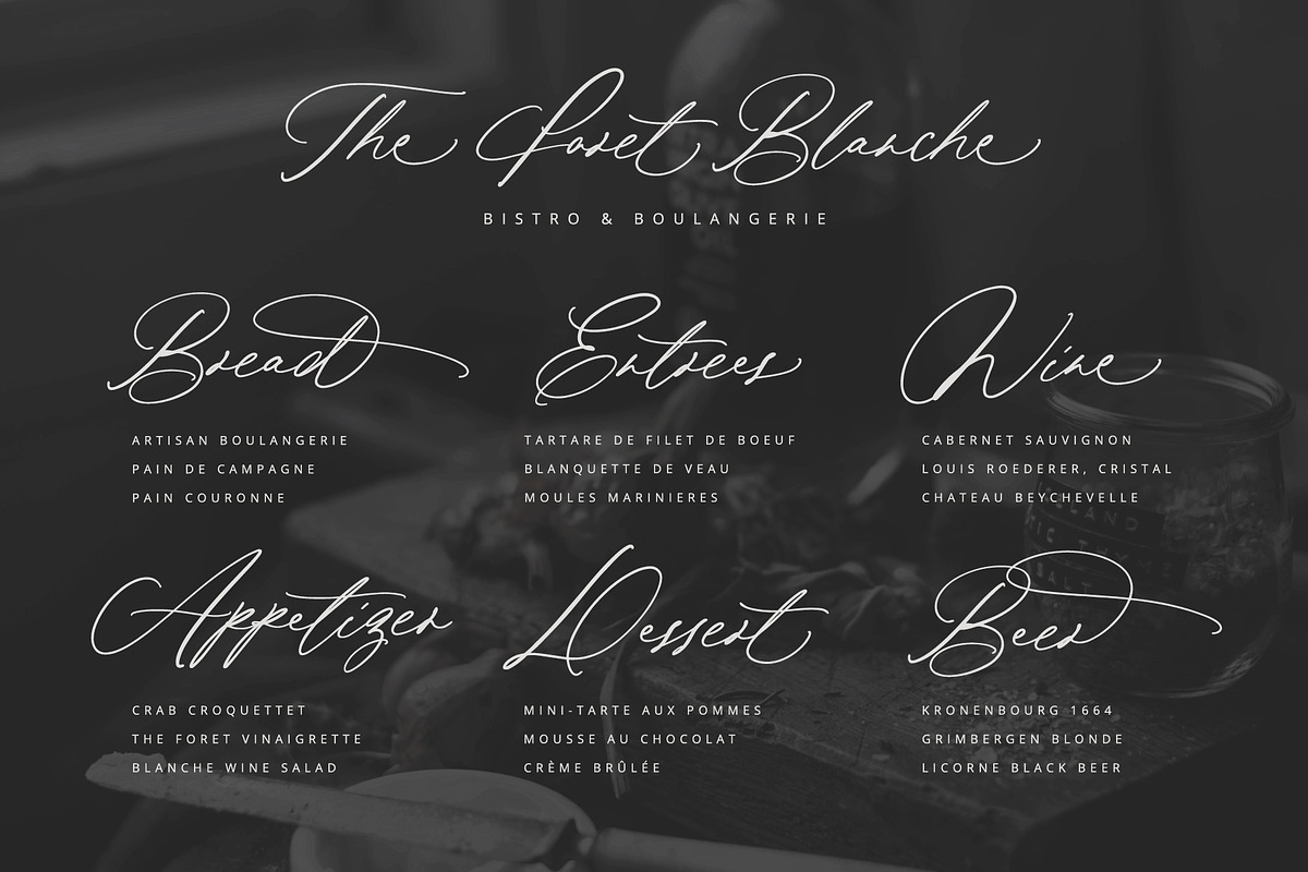 Wedding Calligraphy Font Duo Bundle, a Script Font by Pink Coffie (Photo 28 of 51)