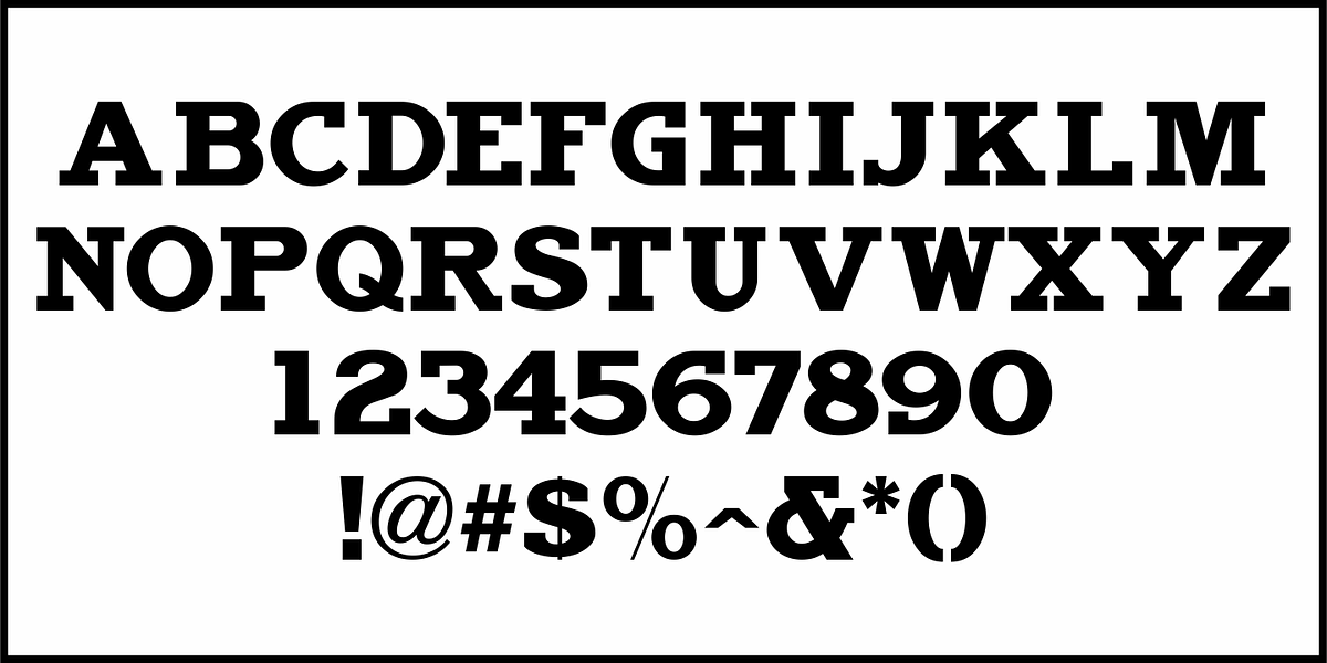 Good Reporting JNL, a Slab Serif Font by Jeff Levine Fonts (Photo 3 of 5)