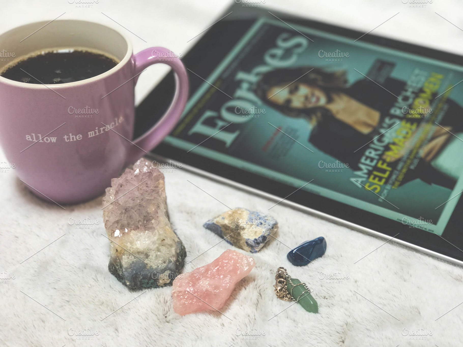 Crystals, Black Coffee, Business, a Business Photo by Shamia Casiano Creative