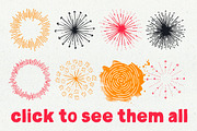 Fireworks II - HandDrawn Explosions, an Illustration by Vitek Graphic (Thumbnail 5 of 5)