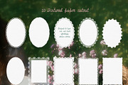 Hand-Painted Backgrounds & Frames, a Background Graphic by Essentially Nomadic (Thumbnail 14 of 16)