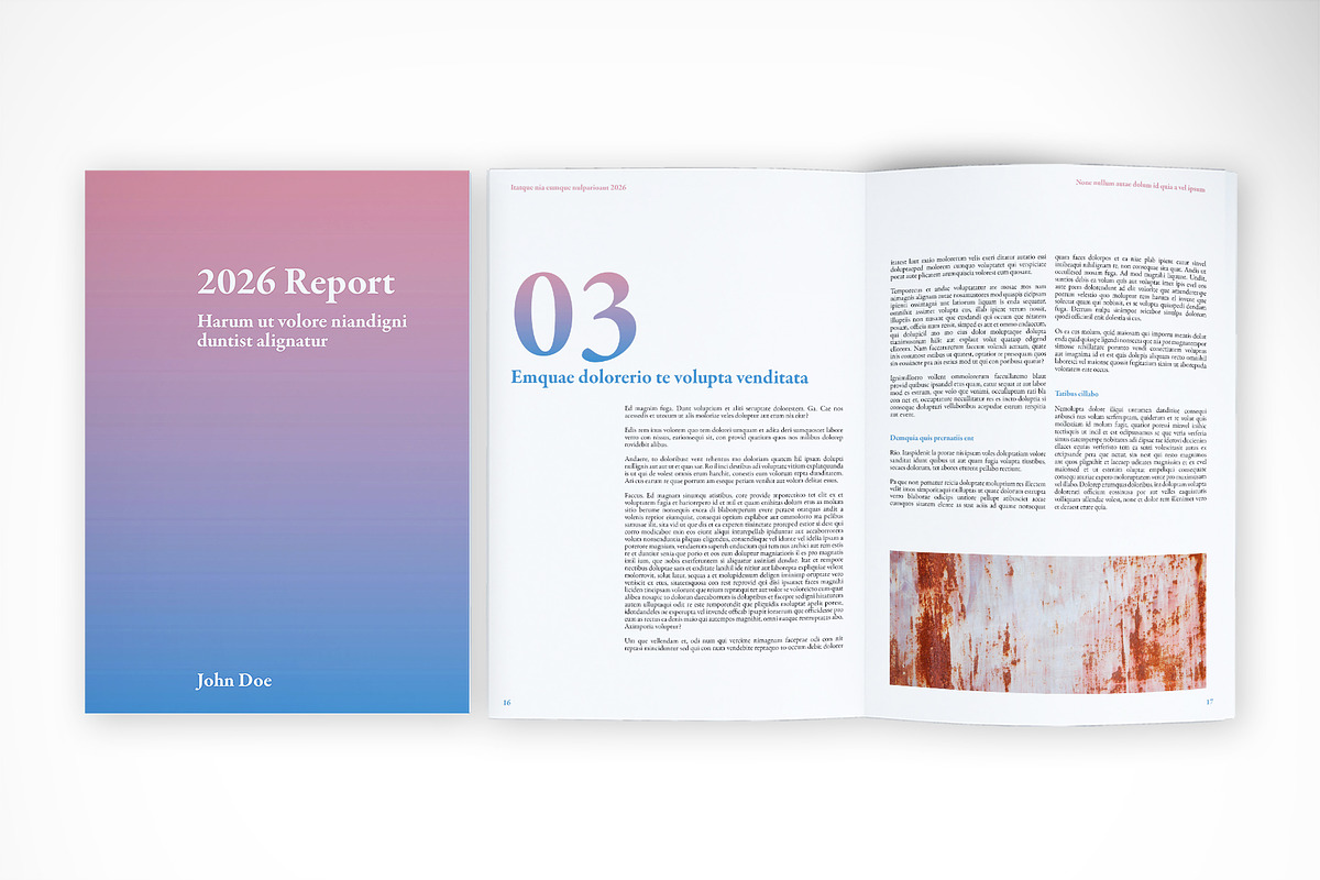 Corporate Annual Report Template preview 5