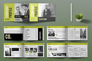 Modern Business Profile Design