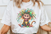 Christmas Crazy Funny Animal Clipart, a Seasonal Illustration by Rose Art (Thumbnail 4 of 5)