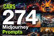 274 Cars Midjourney Prompts, a Transportation Illustration by iHemalaya (Thumbnail 1 of 6)