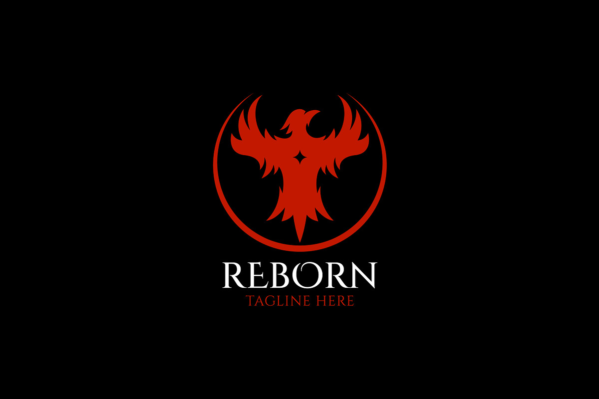 Rising Rebirth Reborn Phoenix Bird, a Branding & Logo Template by Signatoro (Photo 3 of 3)