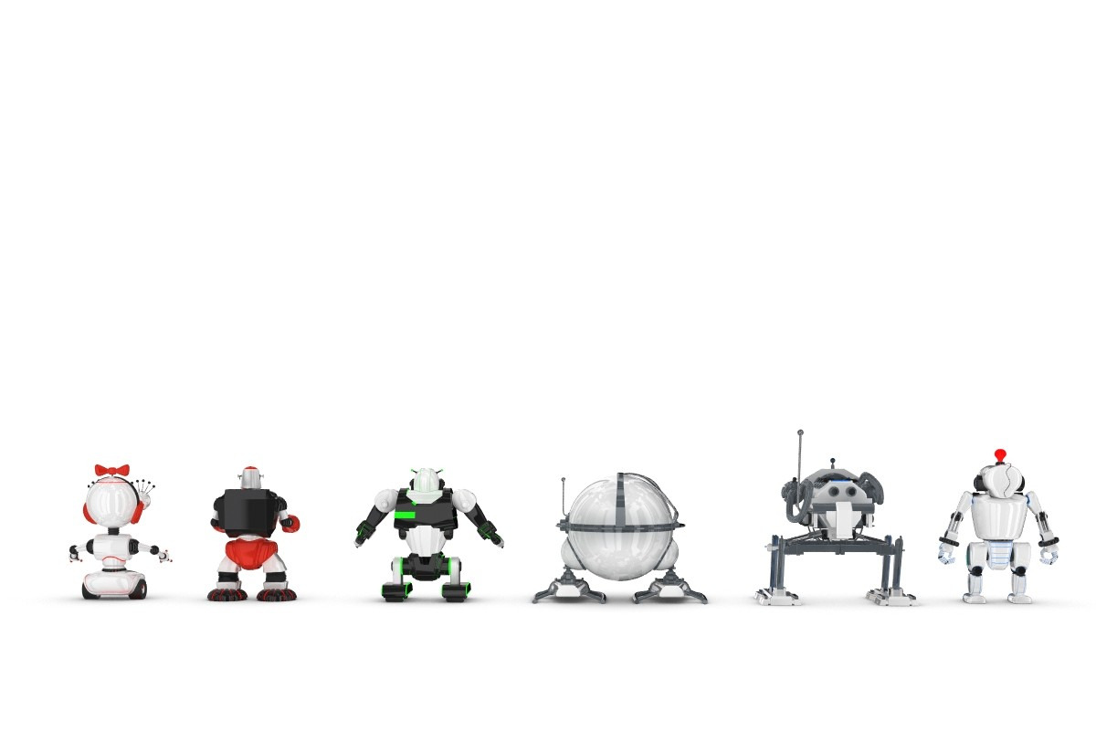 Funny Robots Pack 2, a Characters & Person 3D Model by konstantin.ermolaev (Photo 5 of 9)