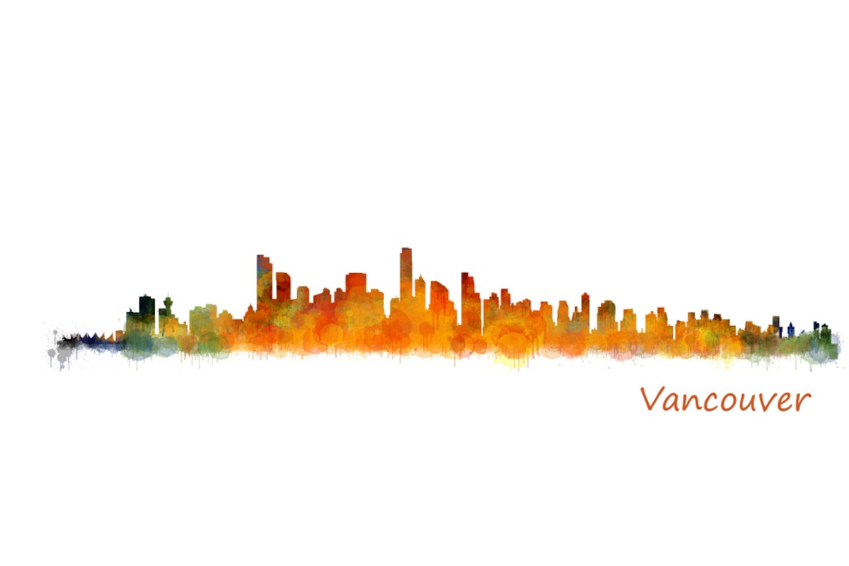 10xFiles Pack Vancouver Skylines, an Illustration by HQPhoto Store (Photo 5 of 6)