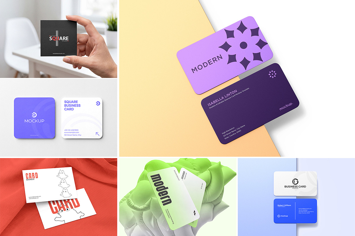 Business Card Presentation Kit, an Advertising Mockup by graphypix (Photo 2 of 13)