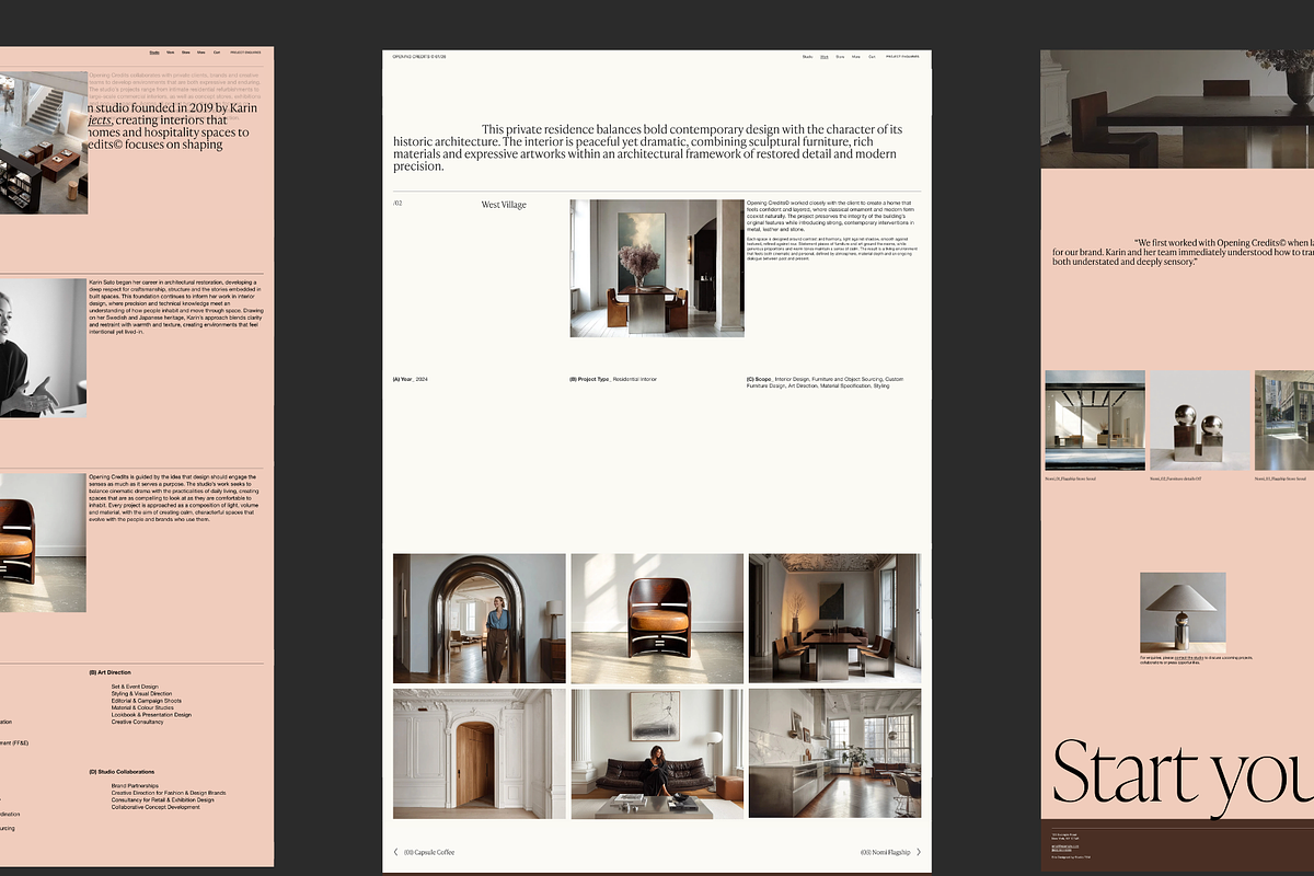 Editorial Squarespace 7.1 Template, a Squarespace Template by Studio TSM (Photo 2 of 17)