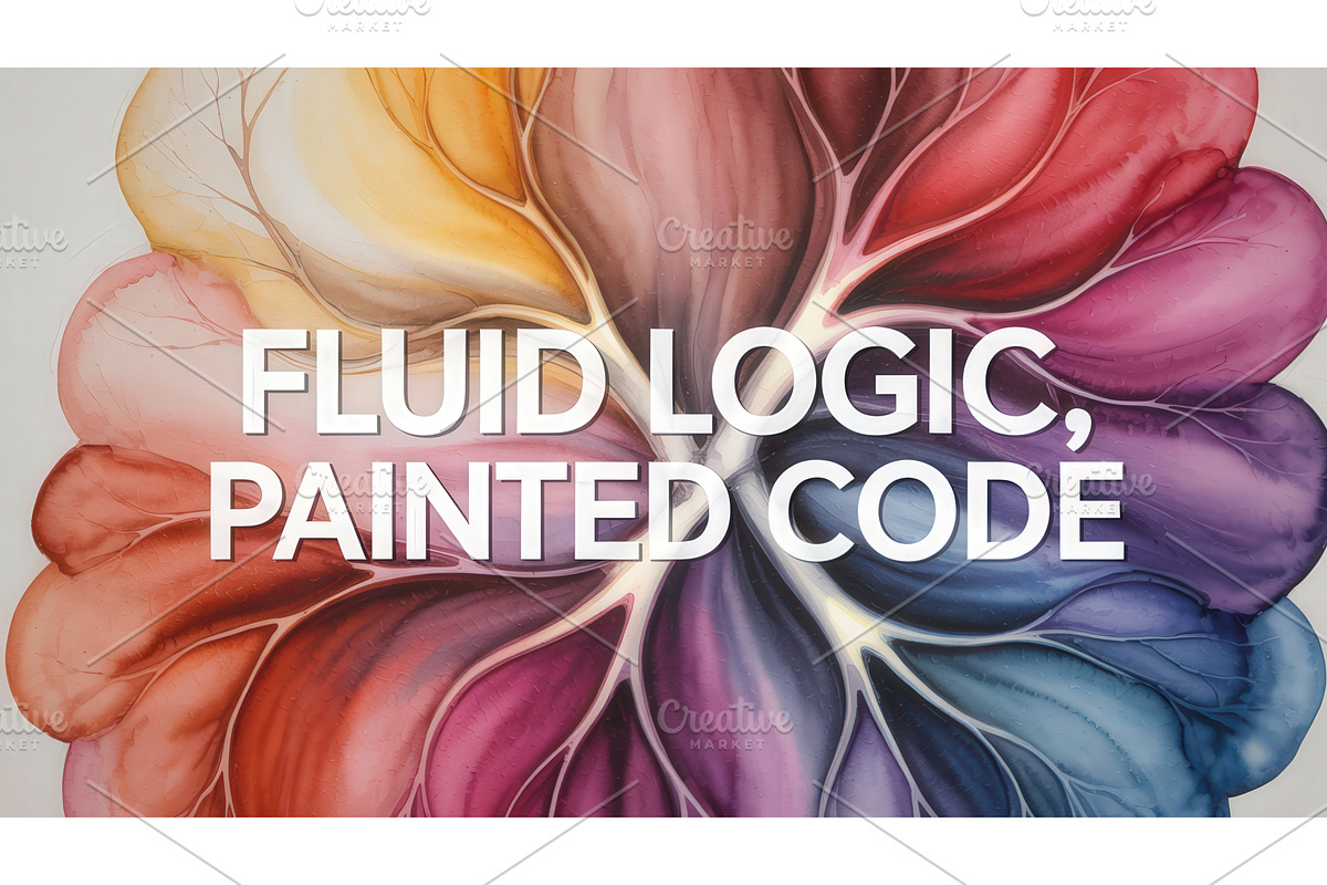 Abstract watercolor artwork, an Illustration by tilialucida