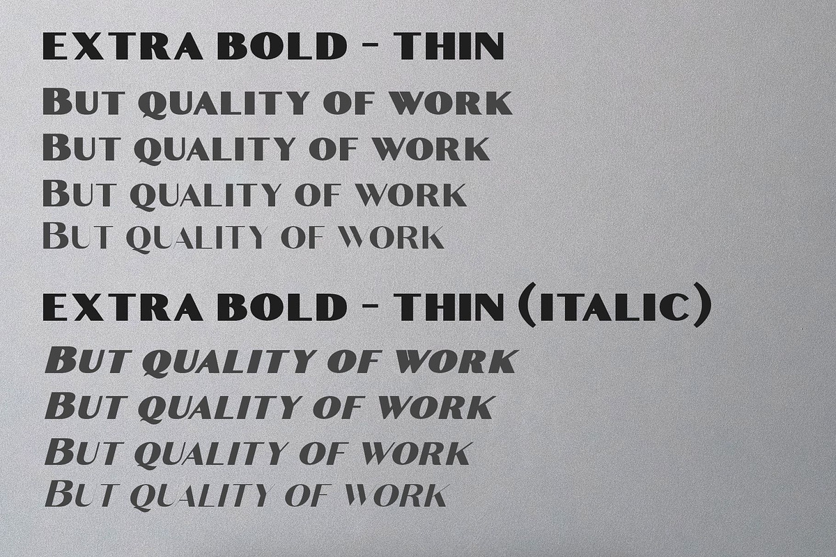 Croco - Luxury Sans Serif Font, a Sans Serif Font by Craft Supply Co. (Photo 10 of 12)