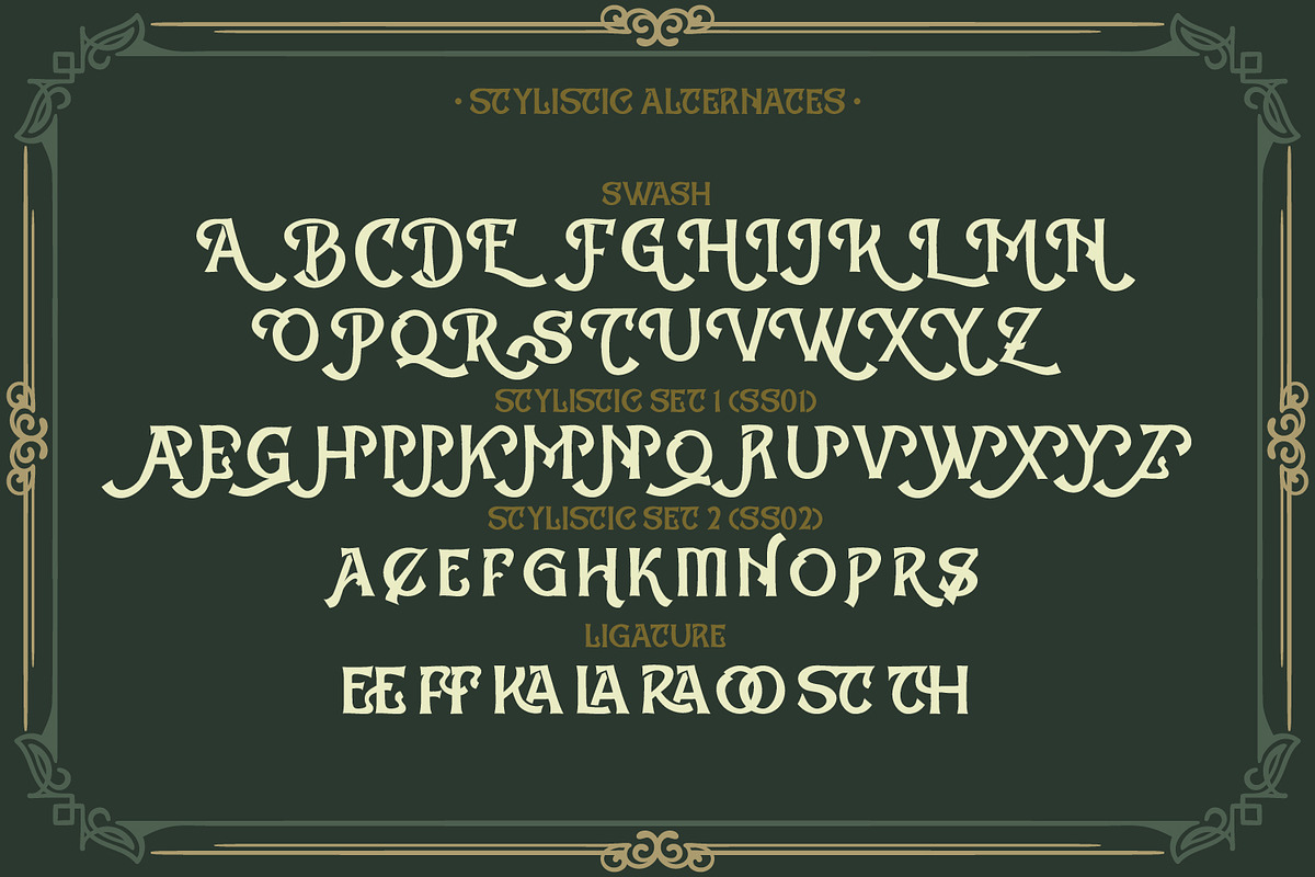 Lastones, a Script Font by Vintage Division (Photo 10 of 10)