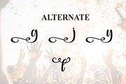 Party | Script Font, a Handwritten Font by Scratchones (Thumbnail 8 of 9)