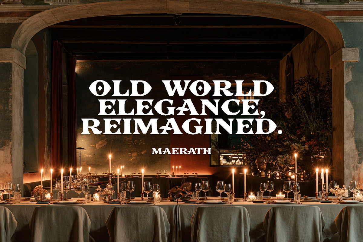 Maerath Medieval Display Font, a Handwritten Font by kavoon (Photo 8 of 12)