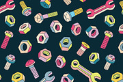 Vector set with cute robots, a Graphic by Purple Platypus (Thumbnail 7 of 7)