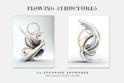 Flowing Structures, a Decorative Illustration by Digital Art Creations (Thumbnail 3 of 7)