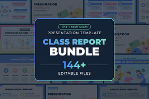 The Fresh Start: Class Report Bundle, a Presentation Template by CreativeUP