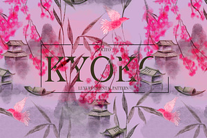 Kyoko, Luxury Oriental Pattern