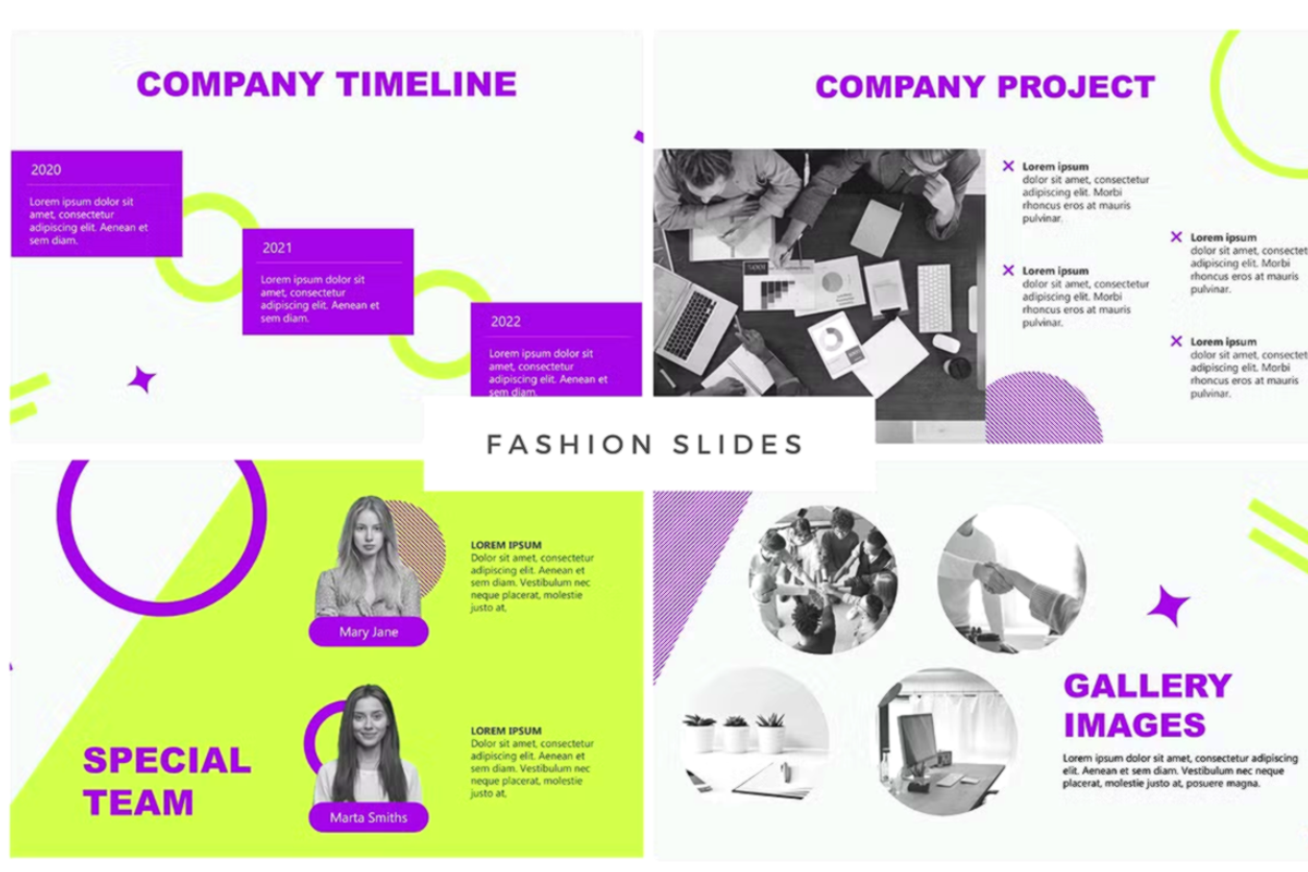 Pop-Art Powerpoint Template, a Presentation Template by PaperMoon (Photo 4 of 4)