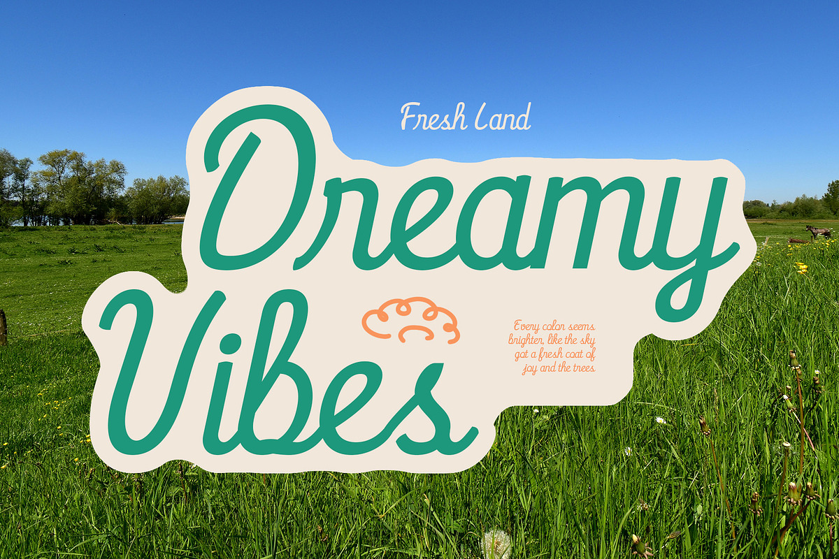 CS Brenda – Script Font, a Script Font by Craft Supply Co. (Photo 7 of 8)