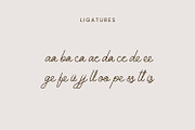 Glanbois - Monoline Script Font, a Script Font by Favo Write (Thumbnail 10 of 12)