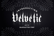 Velvetic Blackletter Font, a Blackletter Font by DmDesignsStoreArt (Thumbnail 1 of 2)