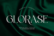 Glorase - Serif Font, a Serif Font by Creavibes Design (Thumbnail 1 of 16)