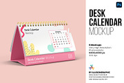 Desk Calendar Mockup - 6 views, a Packaging Mockup by Illusiongraphic (Thumbnail 1 of 19)