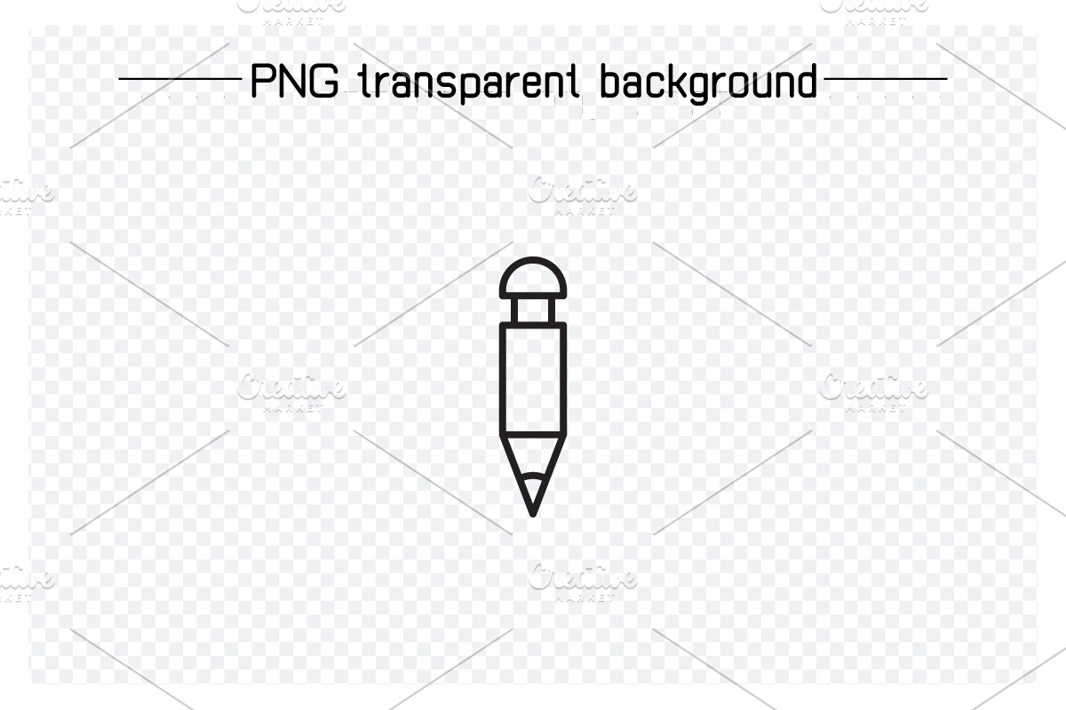 Pencil and Pen Line Icons Set, an Outline Icon by Designfour (Photo 4 of 7)