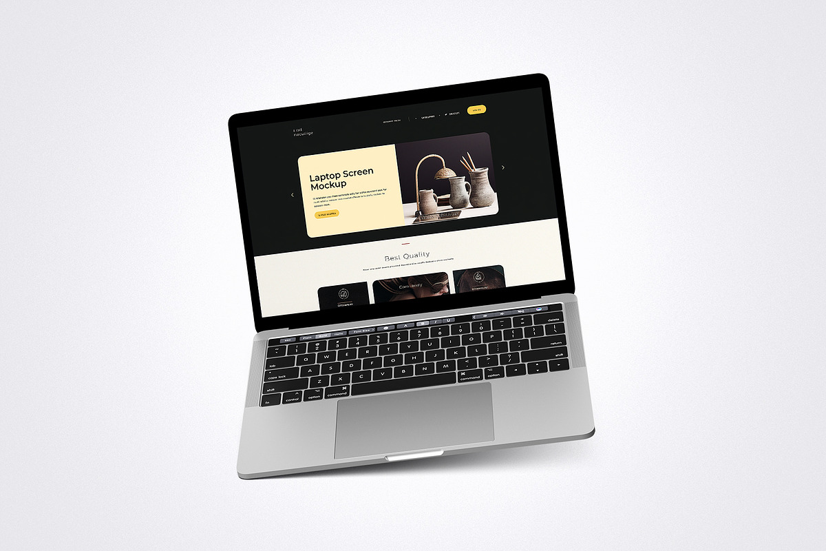Laptop & Website Screen Mockup, a Mac Mockup by Mockup Supper (Photo 6 of 15)