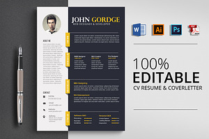 Word Professional Reusme Design