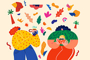 Coffee time, a Person Illustration by MoleskoStudio (Thumbnail 12 of 15)