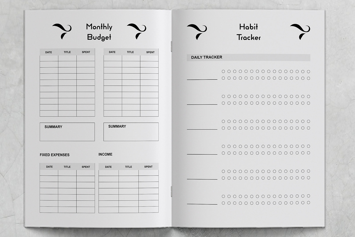 Weekly  Business Planner Layout, a Stationery Template by ContestDesign (Photo 2 of 3)