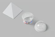 Transparent Ice Cream Cup Mockup, a Packaging Mockup by megostudi0 (Thumbnail 7 of 7)