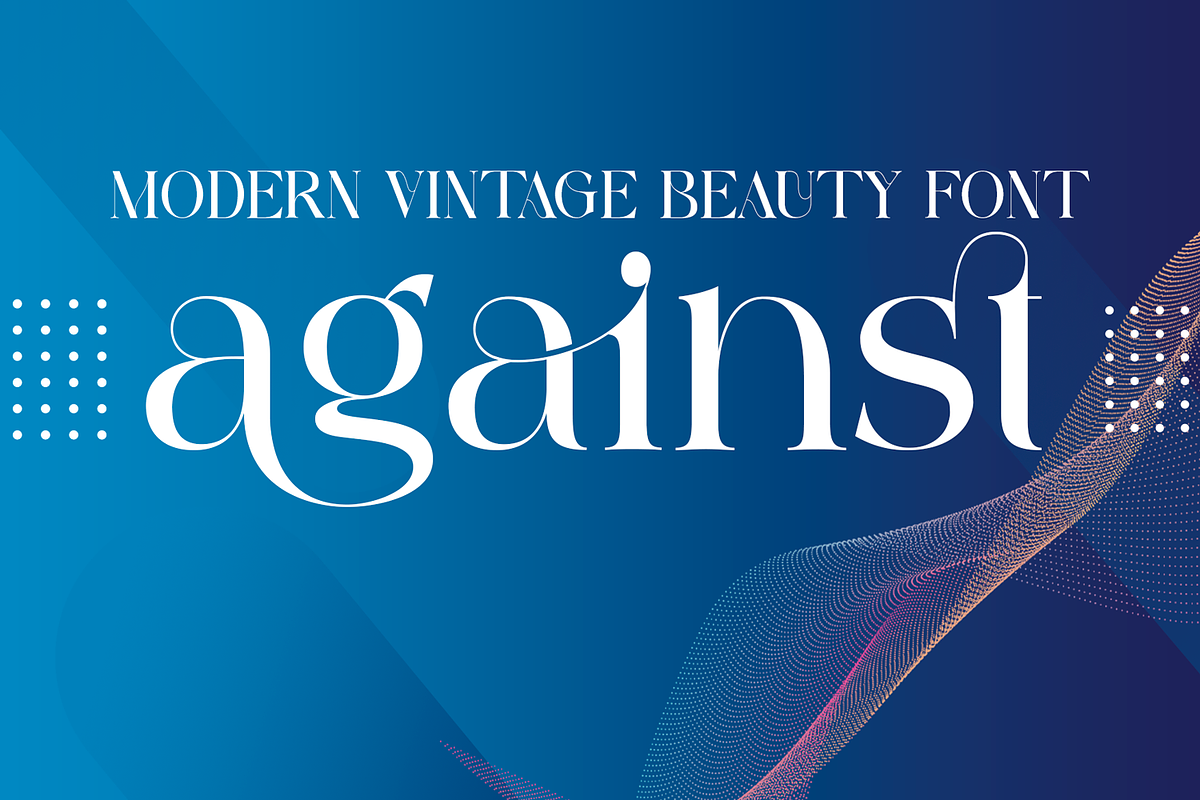 against font, a Serif Font by 177Studio (Photo 1 of 6)