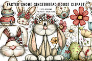 Boho Easter Elements Bundle, an Illustration by CreationArt (Thumbnail 1 of 7)
