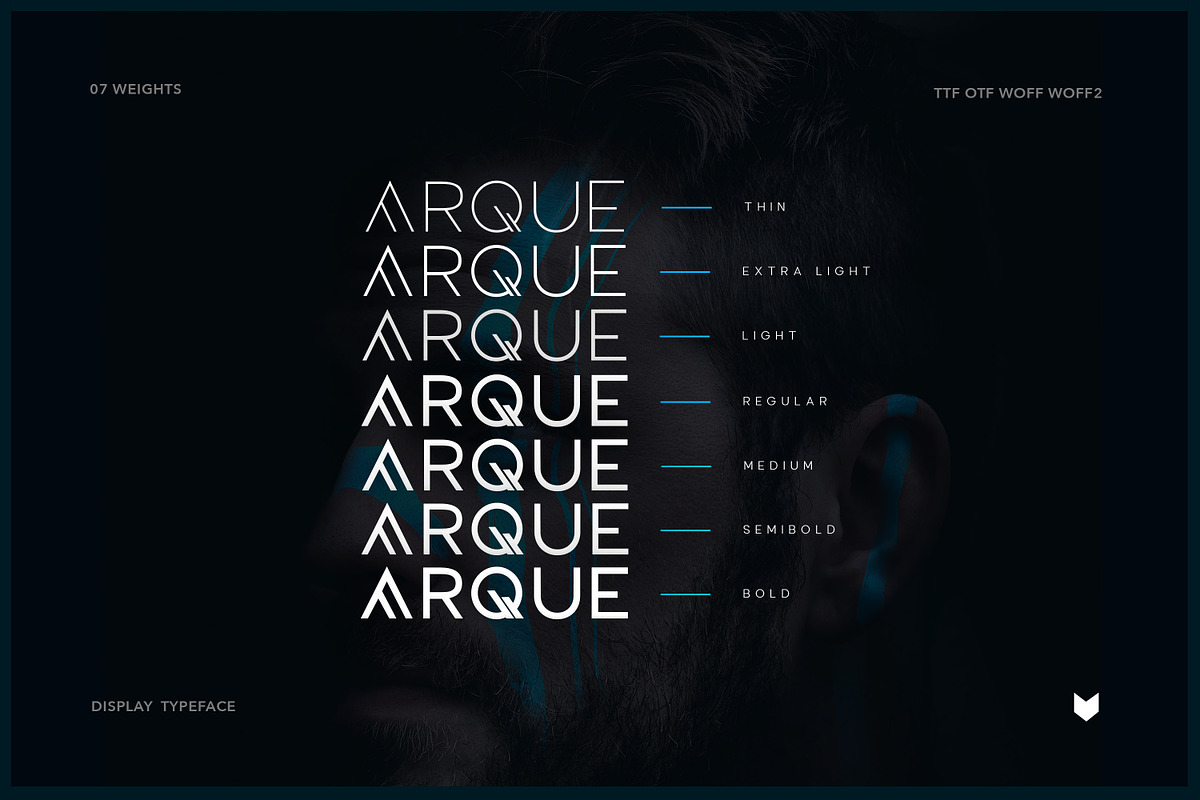 Arque Pro Typeface, a Font by Foxtype (Photo 2 of 9)