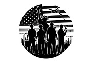 Nation Builder Silhouette Set, an Illustration by yasushie (Thumbnail 15 of 20)
