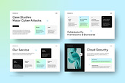 Cybersecurity AI Pitch Deck, a Presentation Template by FIBRINOSÄ (Thumbnail 5 of 7)