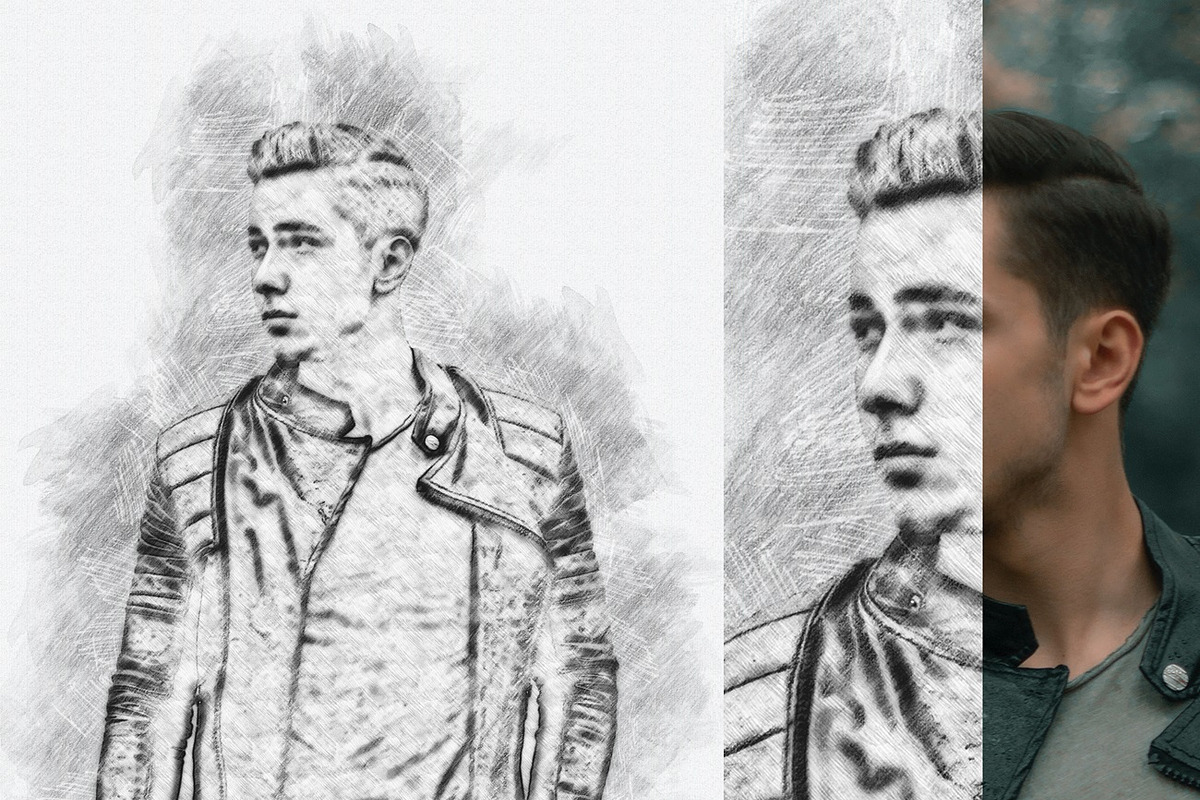 Incredible Sketching Effect, an Action Add-On by MRI STUDIO (Photo 7 of 16)