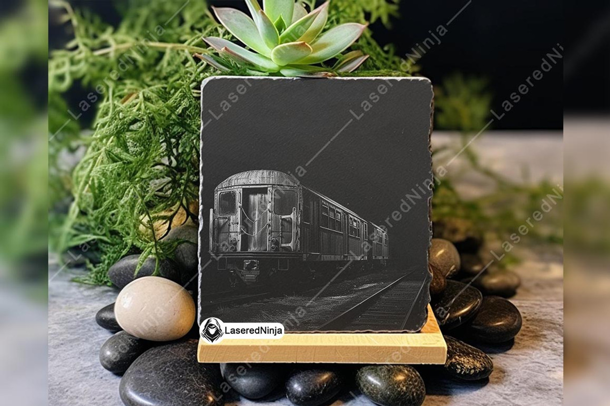 Eerie Train Car Halloween Railroad, a Background Graphic by LaseredNinja (Photo 4 of 7)