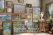260+ Claude Monet Mega Bundle, a Seasonal Illustration by Digital Museum (Thumbnail 1 of 9)