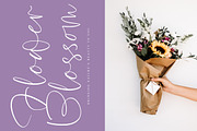 Flower Blossom, a Script Font by operatype.co (Thumbnail 3 of 15)