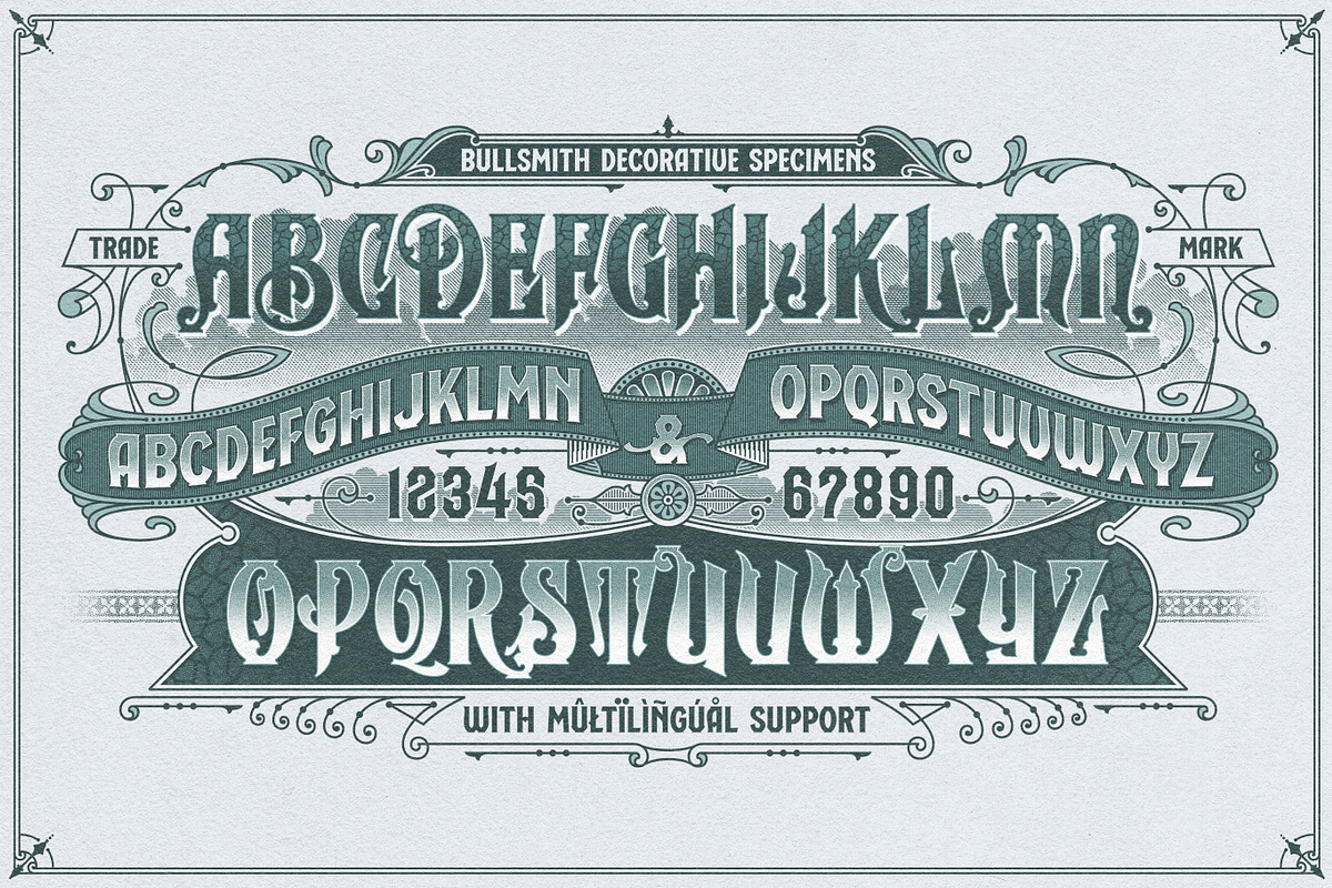 NS BULLSMITH Fonts preview 4