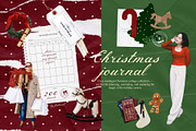 Christmas Journal Collage Pack, an Object Graphic by Feelsoul (Thumbnail 1 of 7)