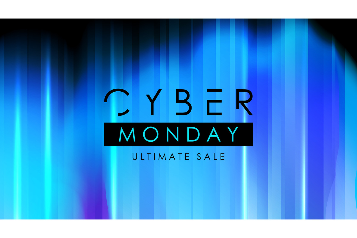 Cyber Monday Graphics Set, a Seasonal Illustration by Finevector (Photo 7 of 7)