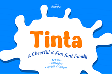Tinta Font | A Fun and Cheerful Font