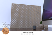 Laser cut files Peg Board 12 Size, a Templates & Theme by StanleyTirtoutomo (Thumbnail 4 of 8)
